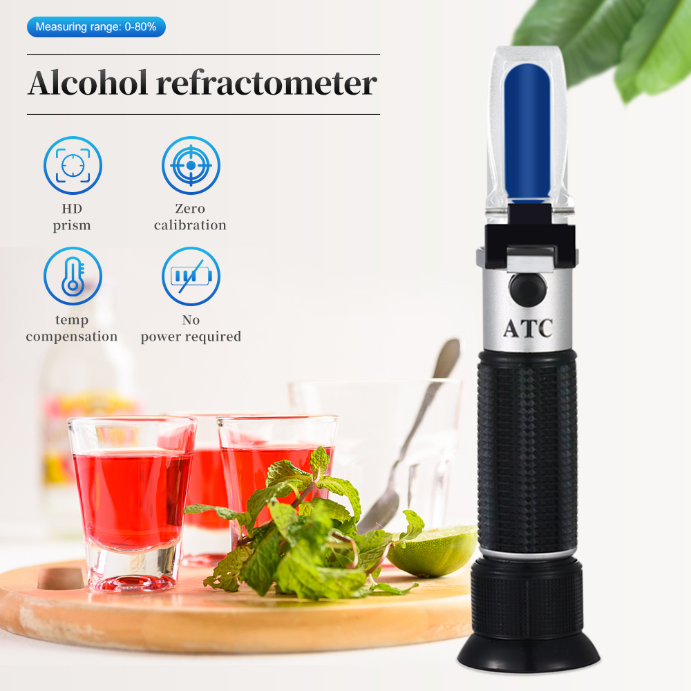Handheld Alcohol Refractometer – обзор и цена Refractometer Salinity
