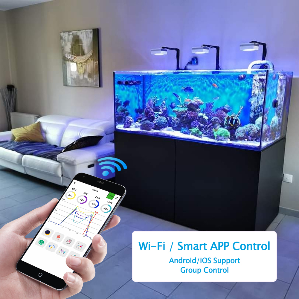NEW PopBloom RL90 WiFi Led Aqu – обзор и цена Marine X Aquarium