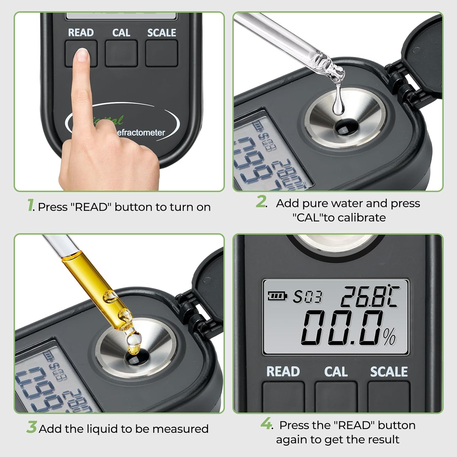 DIgital Refractometer Digital  – обзор и цена Refractometer Salinity