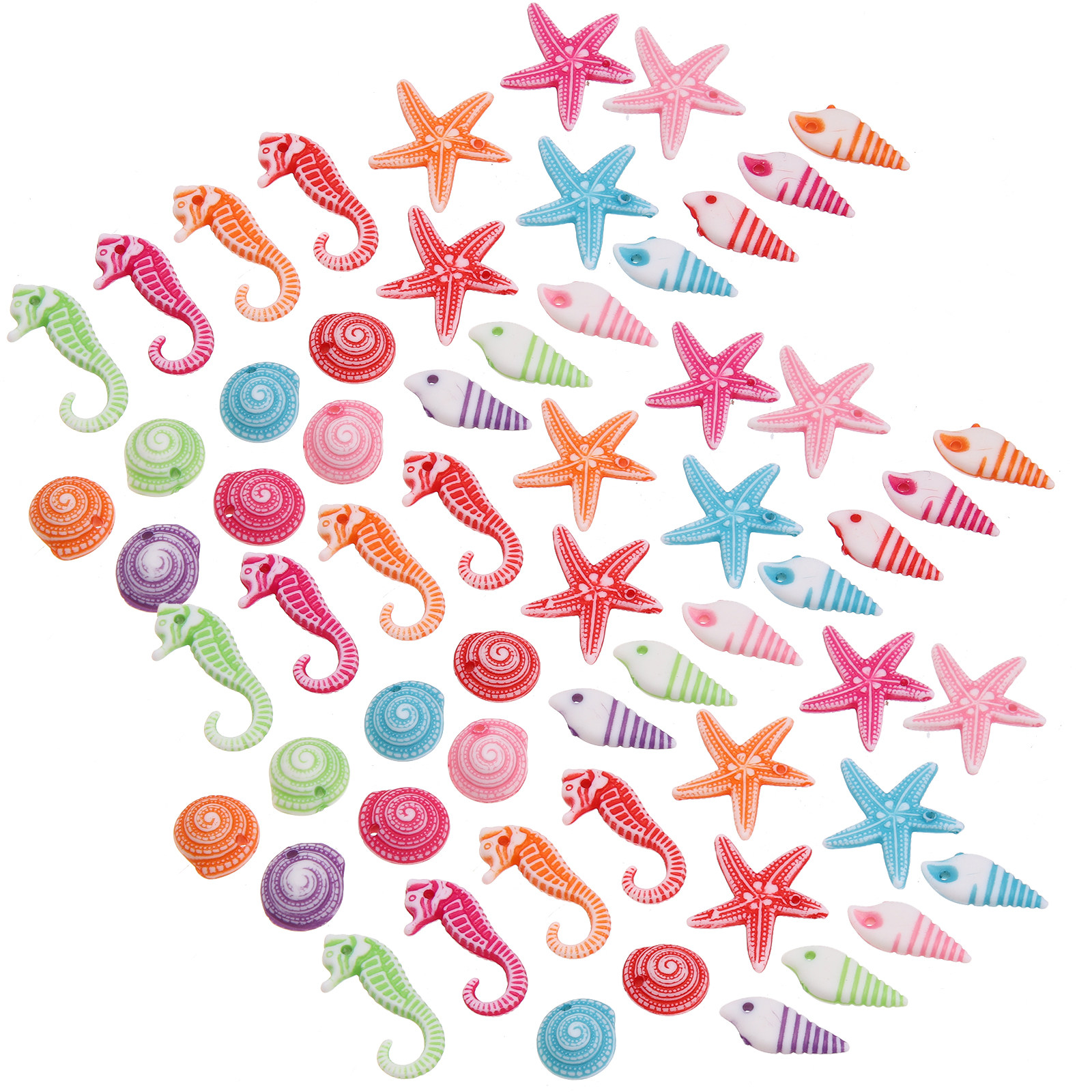 60Pcs Mini Sea Animal Resin Or – обзор и цена Marine Life Aquariums