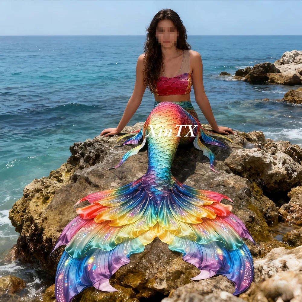 Mermaid tail rainbow-colored l – обзор и цена Aquarium & Marine Museum