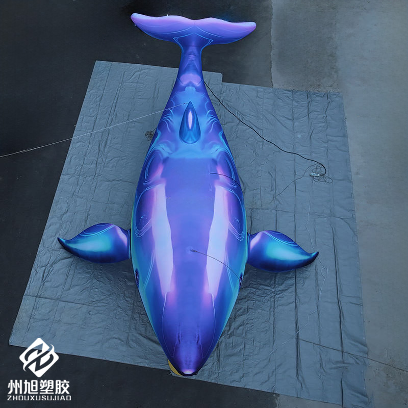 Inflatable blue whale, used as – обзор и цена Marine Life Aquariums