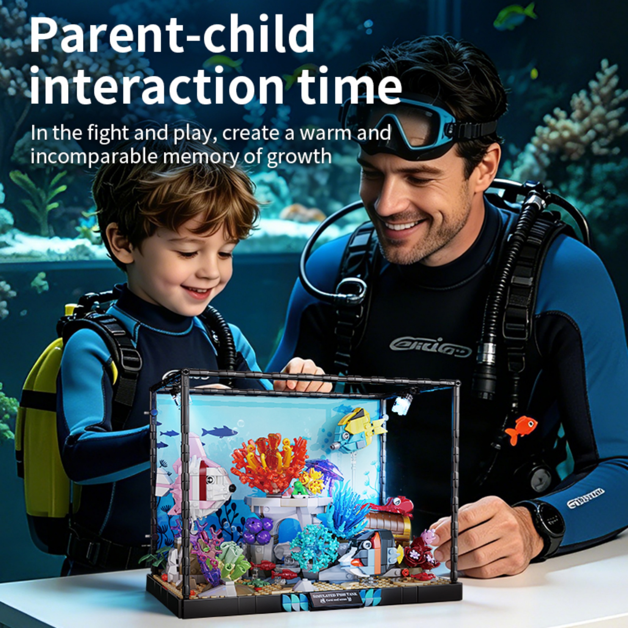 1318PCS Underwater Aquarium Bu – обзор и цена Marine Life Aquariums