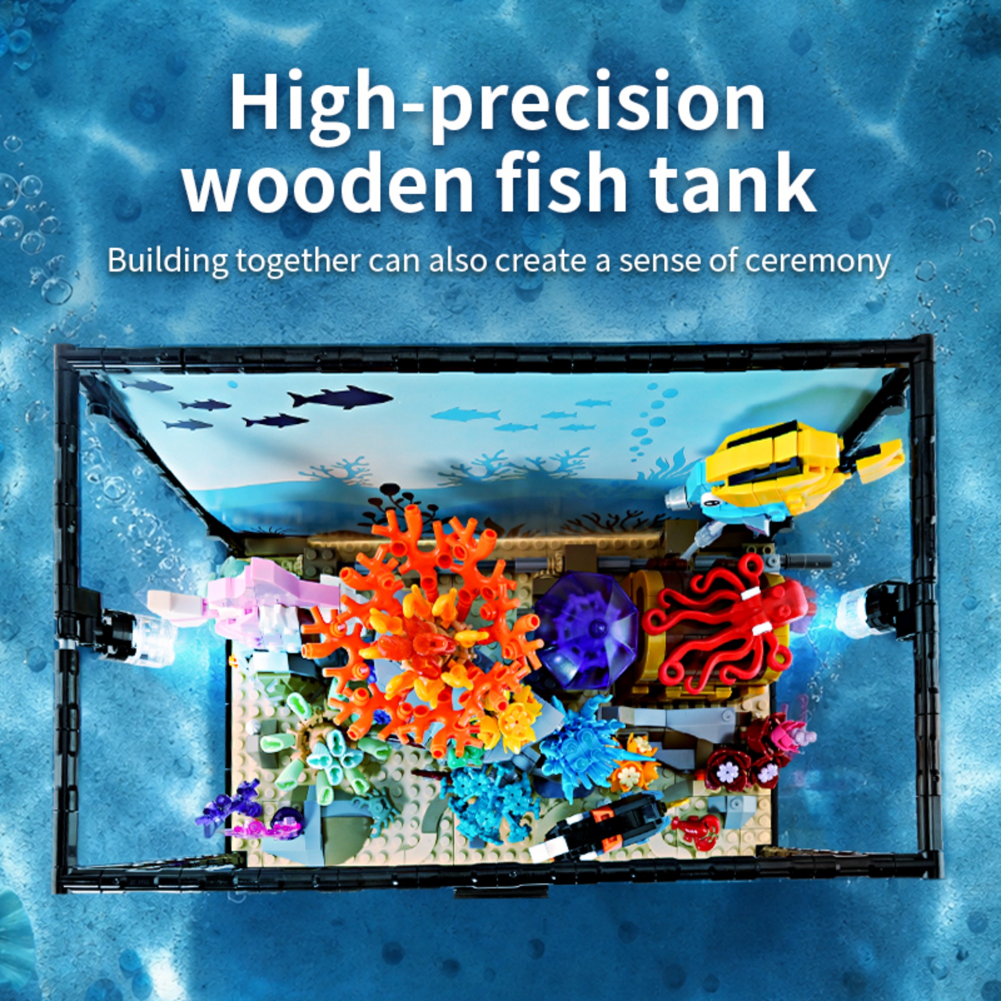 1318PCS Underwater Aquarium Bu – обзор и цена Marine Life Aquariums
