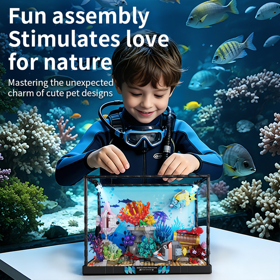 2026 Creative Fish Tank Buildi – обзор и цена Marine Life Aquariums