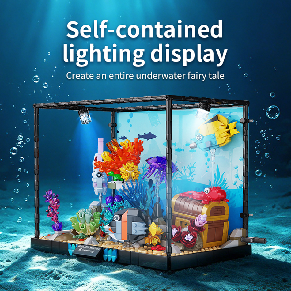 2026 Creative Fish Tank Buildi – обзор и цена Marine Life Aquariums