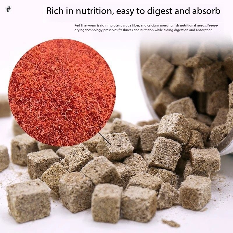 Natural Freeze Dried Bloodworm – обзор и цена Marine Aquarium Worms