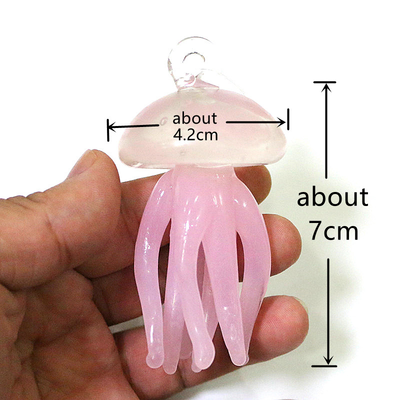 Pink Jellyfish Glass Pendant C – обзор и цена Marine Aquarium & Regional Centre Reviews