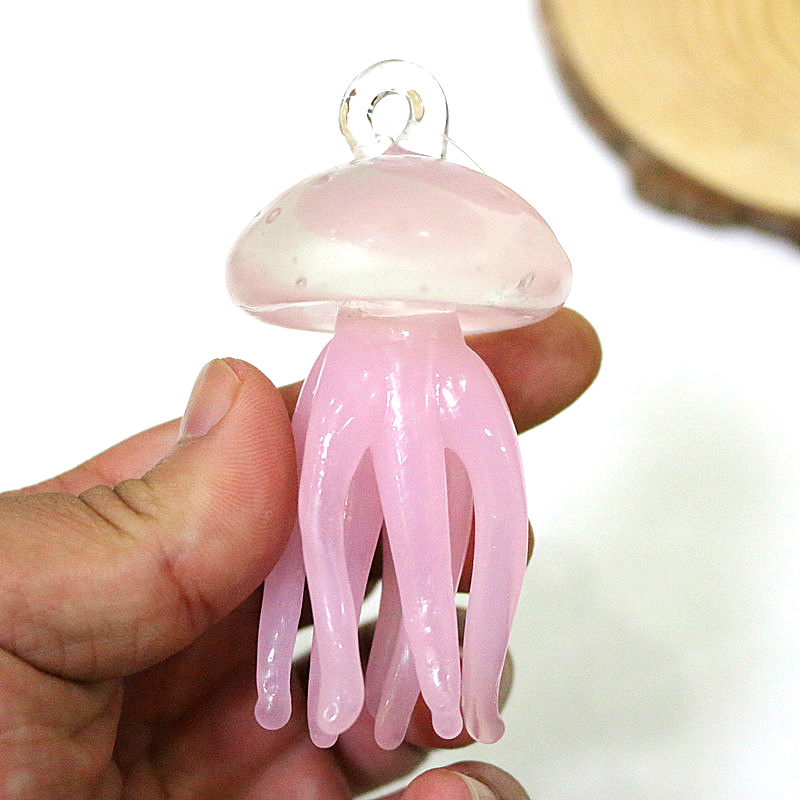 Pink Jellyfish Glass Pendant C – обзор и цена Marine Aquarium & Regional Centre Reviews