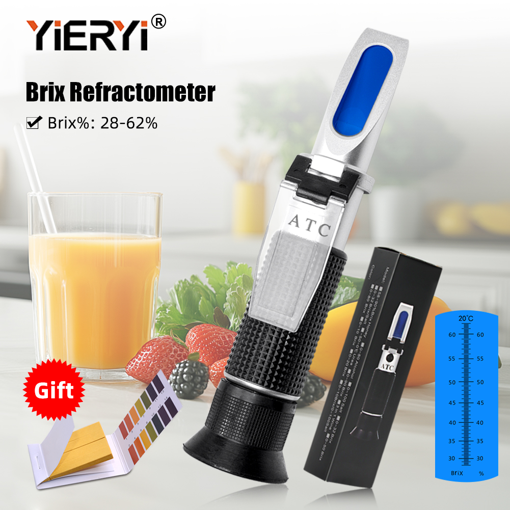 Professional 28-62% Brix Refra – обзор и цена Refractometer Salinity