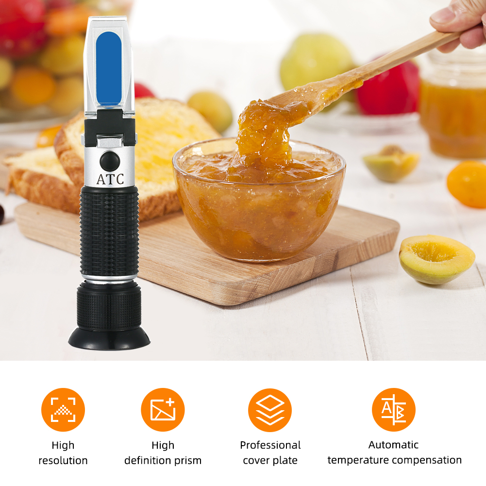 Professional 28-62% Brix Refra – обзор и цена Refractometer Salinity
