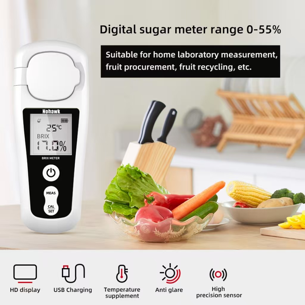 Nohawk Digital Pocket Refracto – обзор и цена Refractometer Salinity